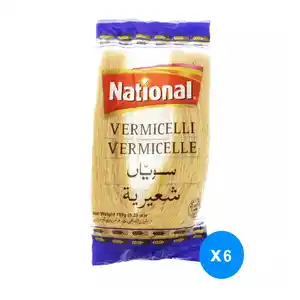 ناشيونال شعيرية 150 جرام 5+1