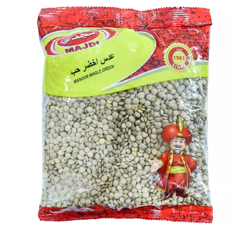 مجدي عدس أخضر حب 800 جم